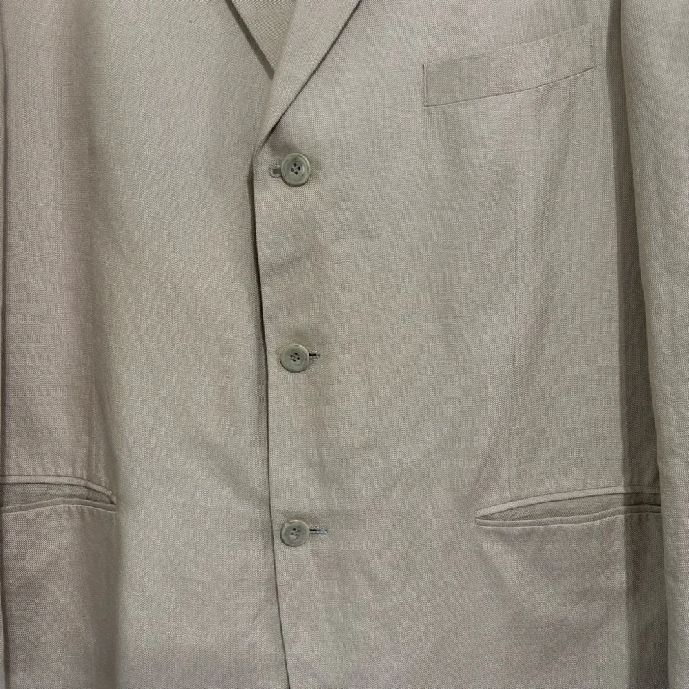 J.Ferrar Men's Tan Blazer. Size 46L